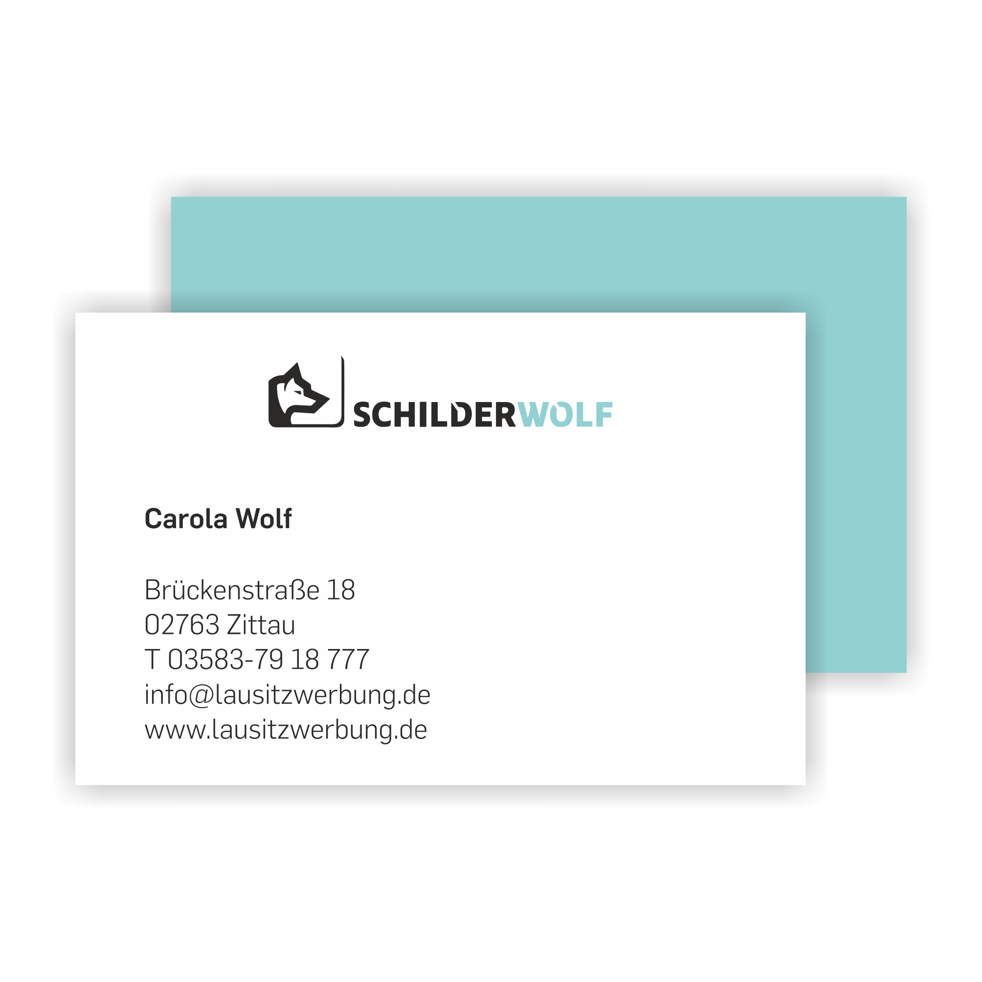 Visitenkarten, 85 x 55 mm im Hoch- oder Querformat | Gestaltung inklusive