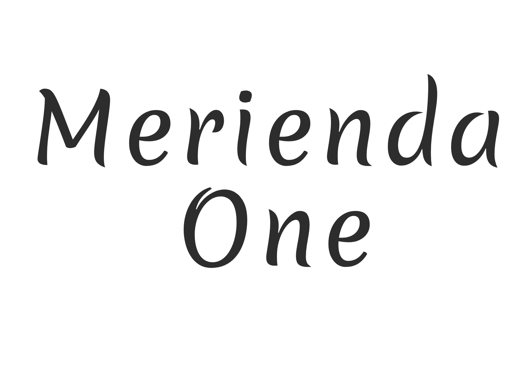Merienda One